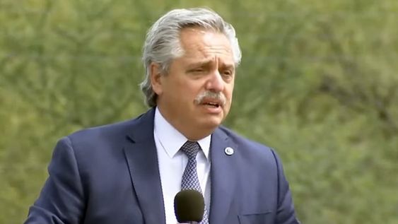 Alberto Fernández apuntó contra la iniciativa de JxC que propone que los privados puedan importar y vender las vacunas contra el coronavirus. Archivo / Los Andes