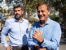 &nbsp;Los Suárez. Ulpiano y Rodolfo. Uno quiere ser gobernador y el otro volver a ser intendente. Foto de archivo: Ignacio Blanco / Los Andes