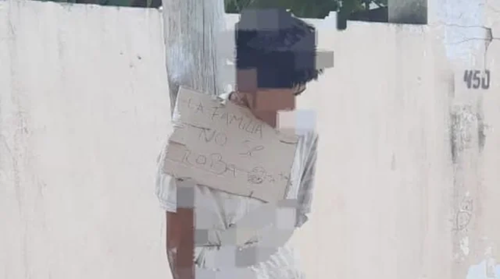 El joven habría entrado a la casa de su cuñada y le robó un reflector | Redes sociales&nbsp;