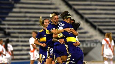 Boca aplastó a River y se consagró campeón en el primer campeonato profesional femenino. Historico. / Gentileza.