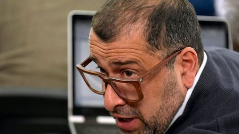 Los Andes | Otra jornada del juicio contra el suspendido magistrado Walter Bento en los Tribunales Federales de Mendoza Pablo CazabánFoto: Orlando Pelichotti