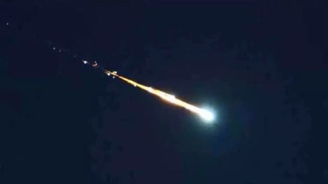Cayó un meteorito en Estados Unidos y provocó un temblor