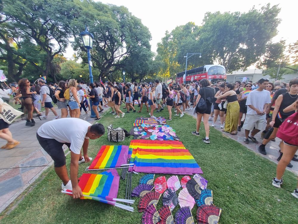 Marcha Federal LGBTIQ+ en Mendoza |&nbsp; Fotos: Daniel Caballero y Ramiro Gómez / Los Andes&nbsp;