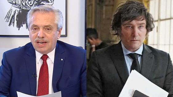 Alberto Fernández criticó a Javier Milei pero sin nombrarlo.