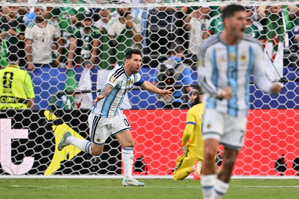 El emblema de la Selección Argentina, Lionel Messi.
