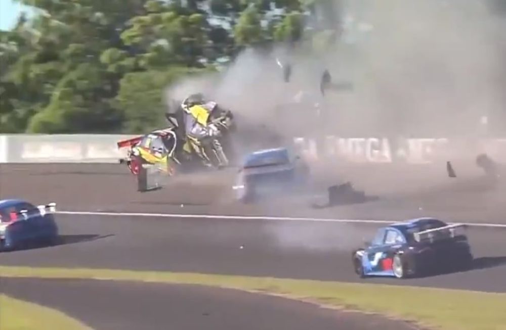 Impresionante accidente en el Top Race Junior con El Dipy como protagonista
