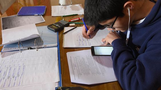 La Facultad de Educación de la UNCuyo comenzó a evaluar para la etapa post-Covid qué actividades requerirán presencialidad y cuales no. Foto: Jose Gutierrez / Los Andes