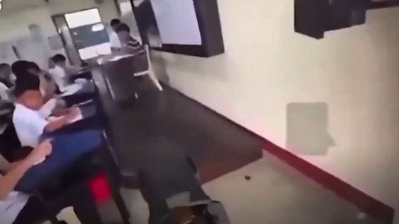 Tiroteo en una escuela de Filipinas.