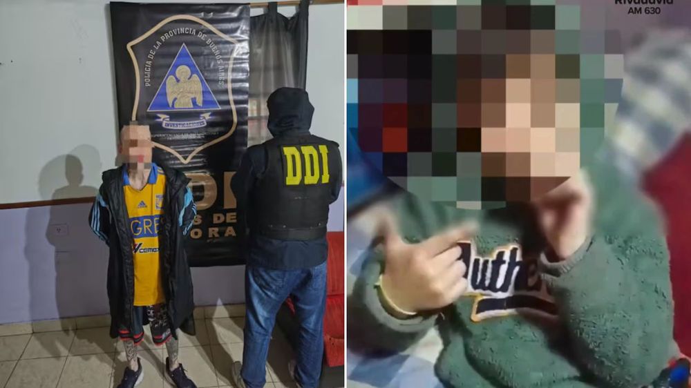 Detuvieron a un hombre le hizo fumar marihuana a sus hijo de 9 años y lo filmó.