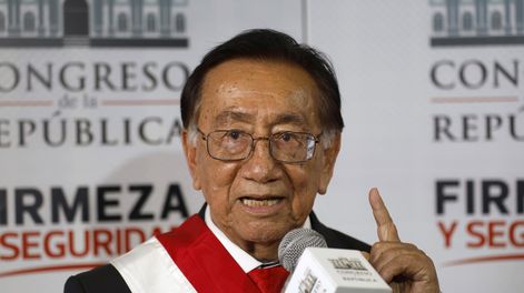 José María Balcázar, el nuevo presidente de Perú