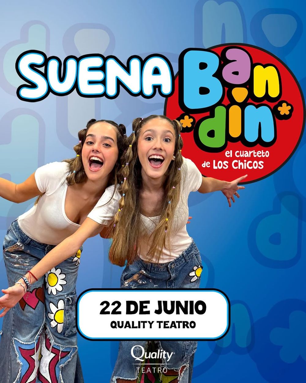La banda de cuarteto para niños ha ganado popularidad en los últimos meses.