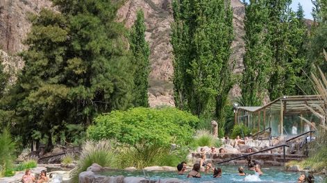 Turismo en Cacheuta. | Foto: Mariana Villa / Los Andes