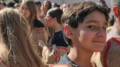 Fausto Morcos durante el bautismo en el CUC.