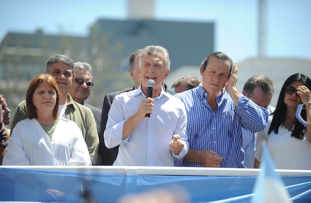 DoloresEl ex presidente Mauricio Macri se presenta a declarar en el juzgado federal de Dolores por la causa de espionaje a los familiares de los tripulantes del Ara San JuanFoto clarin