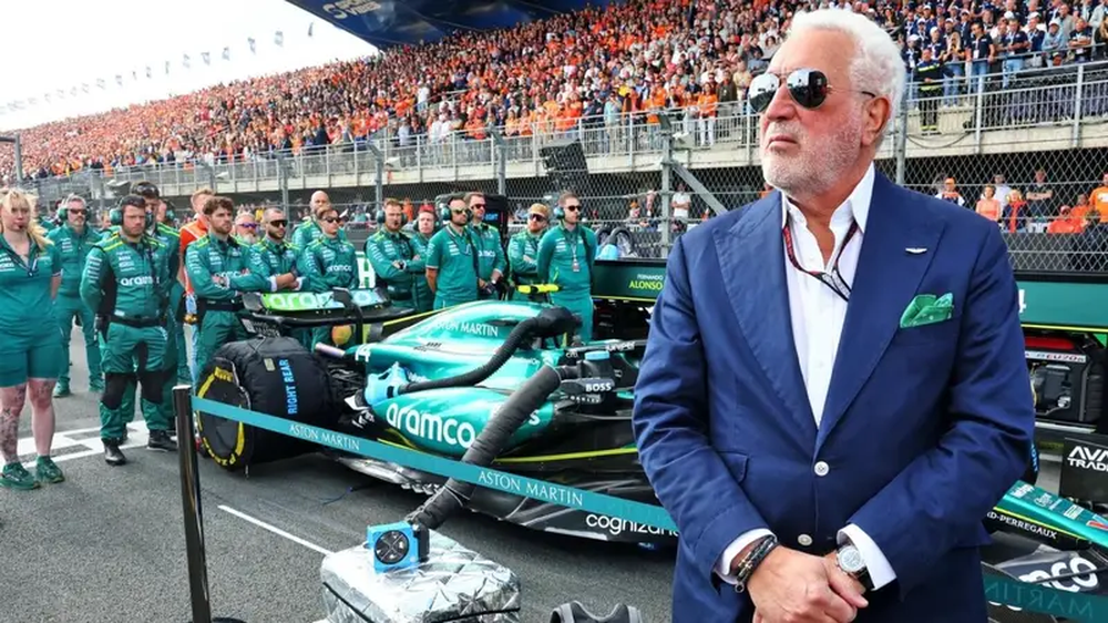 Lawrence Stroll, propietario de la escudería británica, evalúa la venta de una parte de la escudería a fondos saudí.