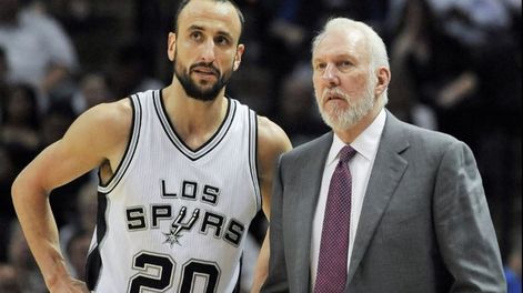 ¿Manu Ginóbili se suma al cuerpo técnico de Popovich en los Spurs?