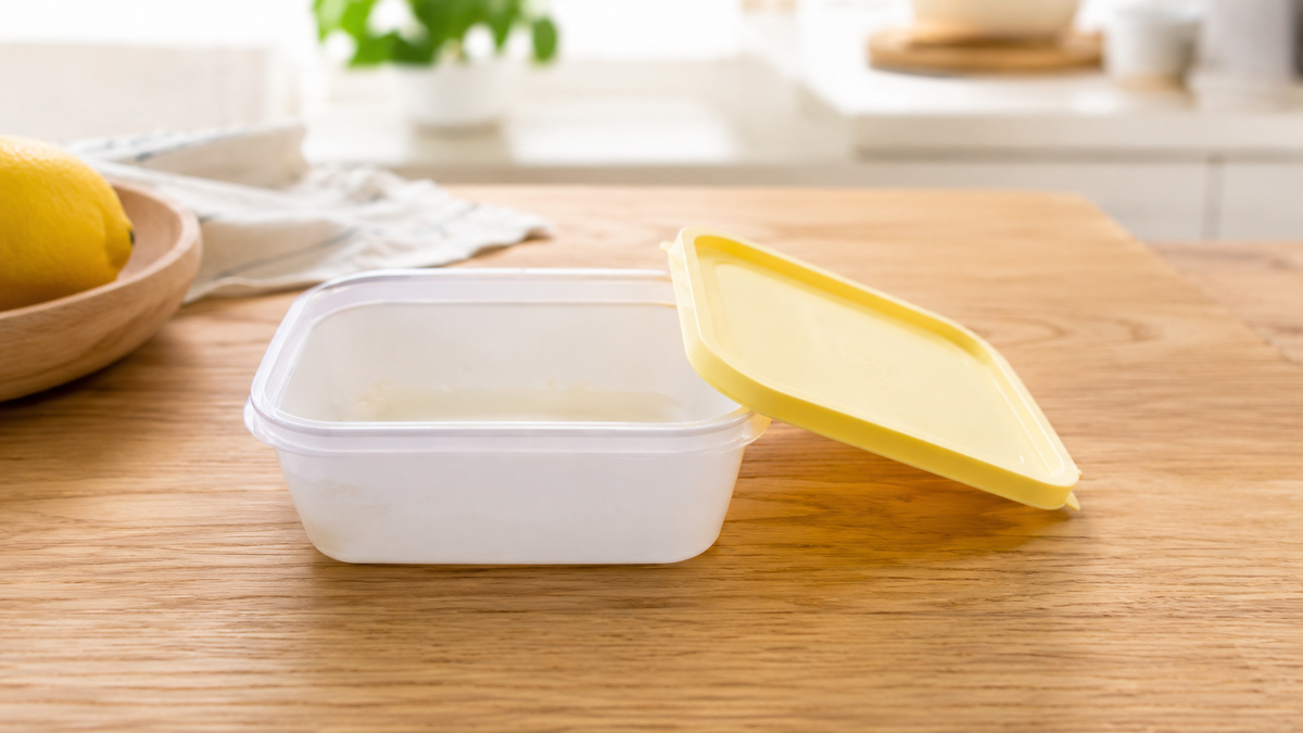 Reciclaje: guardá el pote de manteca y transfórmal