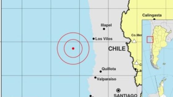 Fuerte sismo en el pacífico chileno se sintió esta mañana en Mendoza