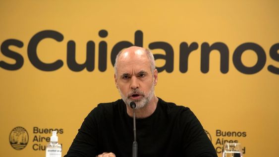 Horacio Rodríguez Larreta, jefe de Gobierno de la Ciudad Autónoma de Buenos Aires.