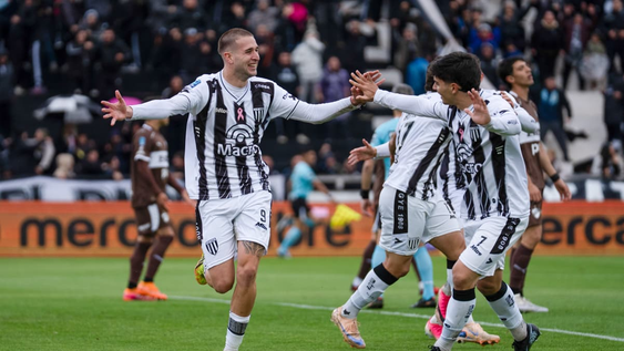 El goleador del Lobo apareció en un momento complicado para el equipo y marcó la diferencia para poner en ventaja al conjunto del Parque.
