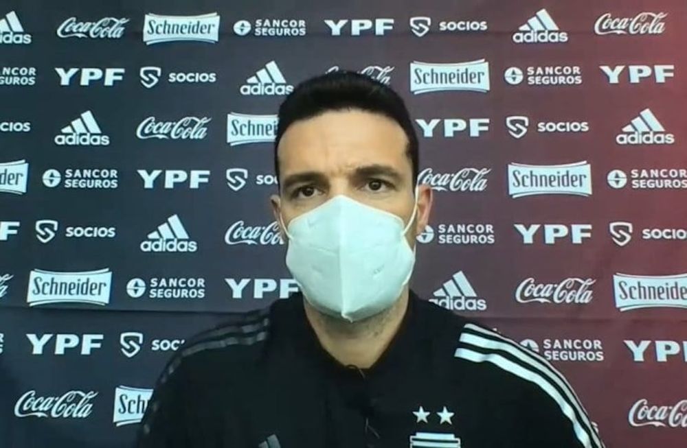 Lionel Scaloni brindó una conferencia en la previa del debut de la Selección Argentina en el Copa América. / Gentileza.