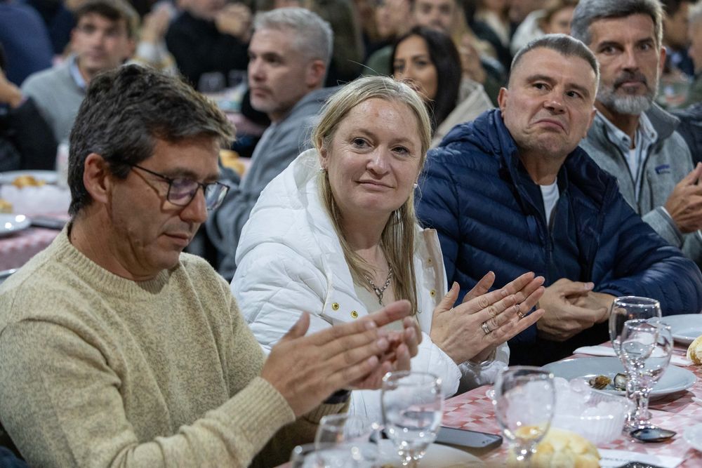 La vicegobernadora, Hebe Casado, en la Paella Radical en General Alvear.