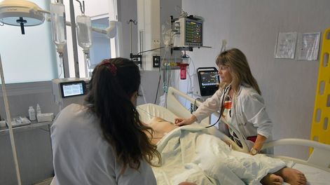 Los Andes | El Círculo Médico acuerda en general con el Plan de Salud pero creen que fue presentado “por arriba” y genera algunas dudas. Guardia del Hospital CentralFoto: Orlando Pelichotti