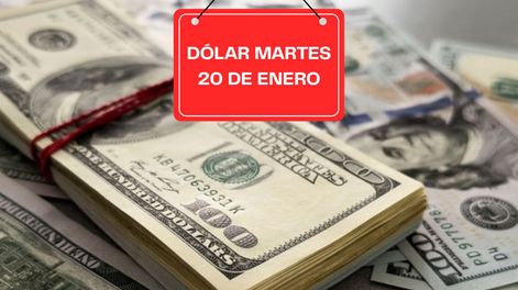 Dólar 20 de enero 2026.