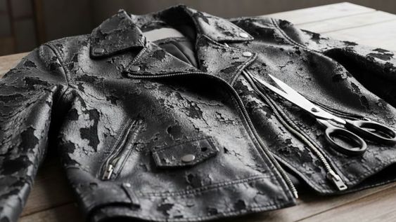 si tenes una campera de ecocuero despeluchada, posees un tesoro: como reciclarla para crear un nuevo objeto