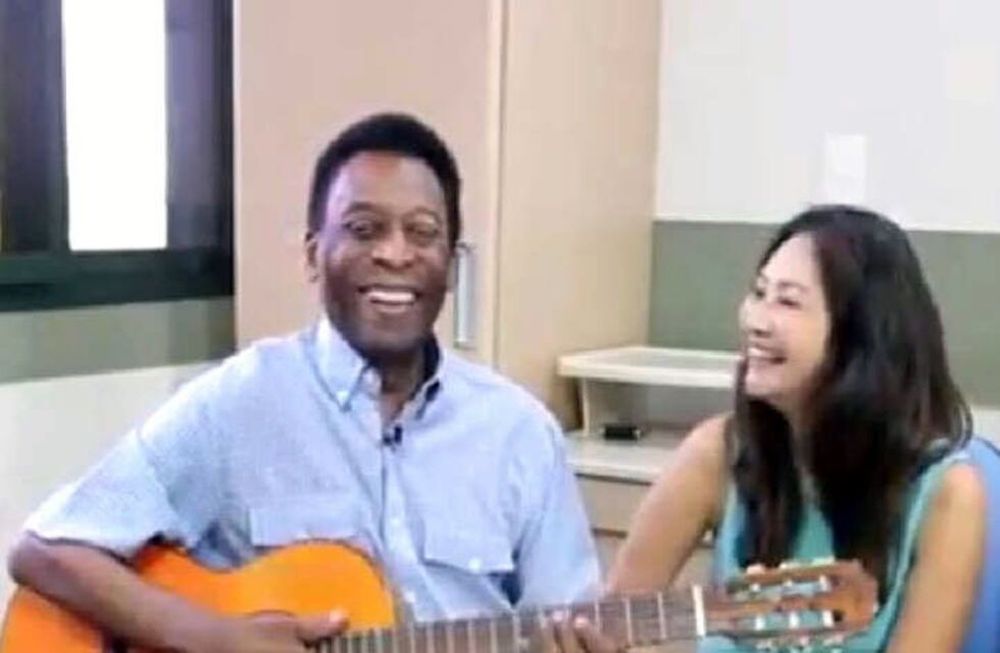 Pelé agradeció desde el hospital
