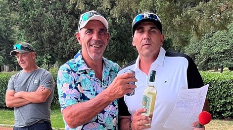 Los Andes | Pablo premia a su hermano Gabriel Cabrerizo. / Gentileza.