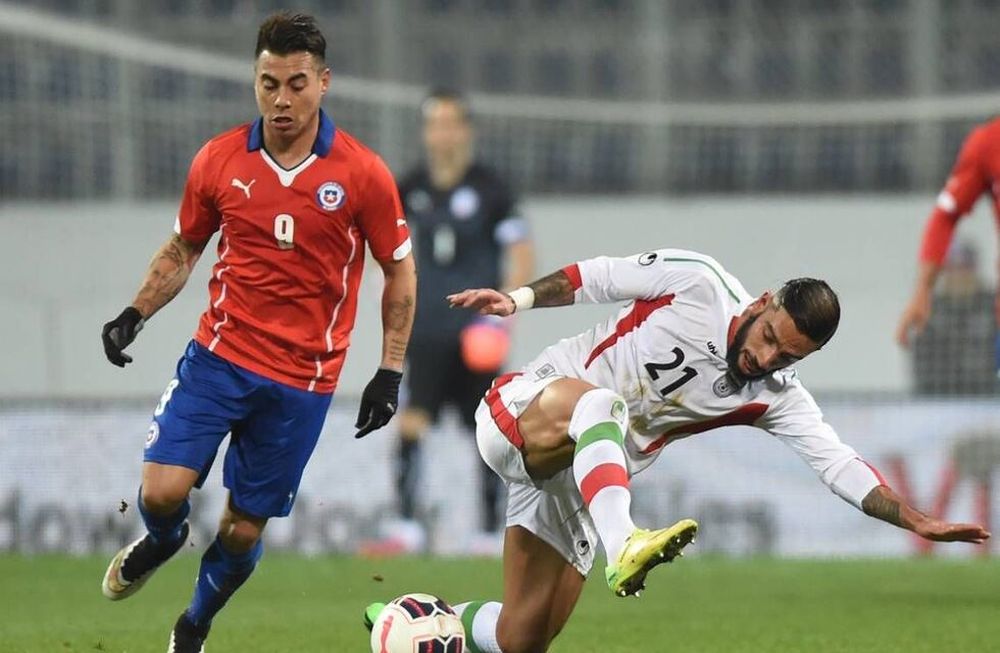 Irán derrotó sorpresivamente a un Chile con suplentes