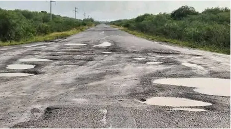 Alertan por el deterioro en rutas nacionales