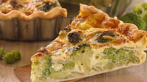 Los Andes | Paso a paso para hacer tarta de brócoli y pollo