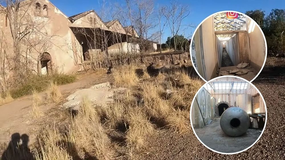 La bodega detrás de la mansión. La bodega detrás de la mansión.