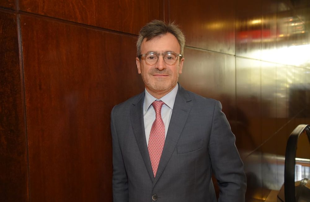 Martín Rappallini en la convención de la AIEF. Gentileza