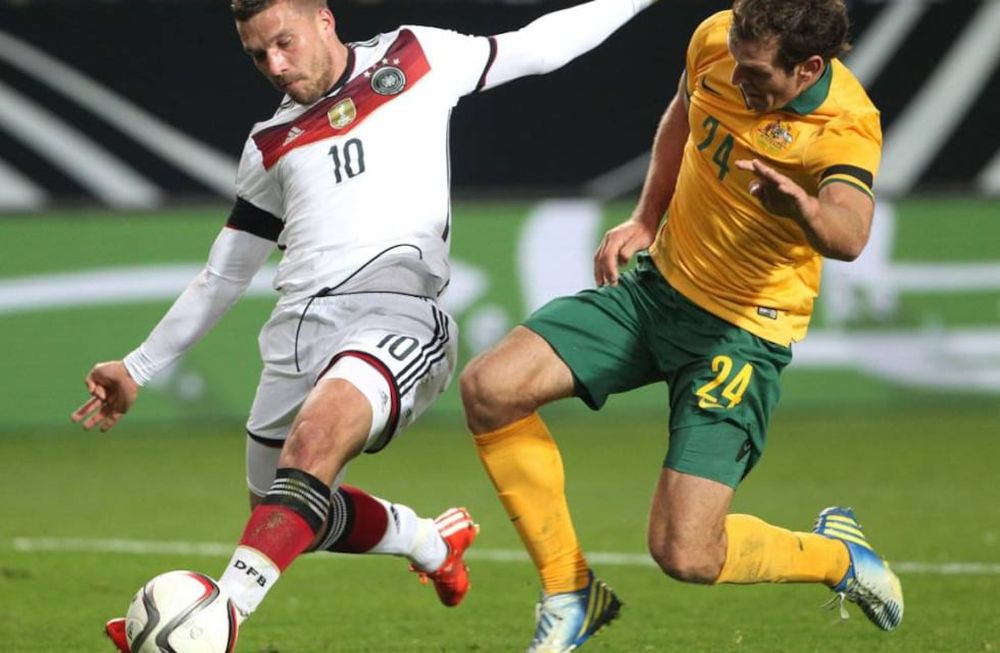 Alemania sólo rescató un empate de local frente a Australia
