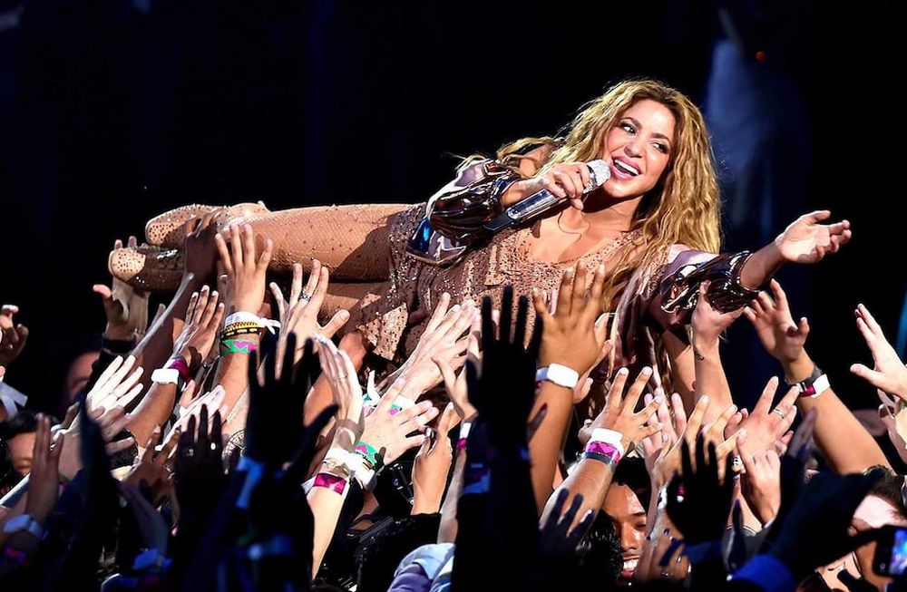 Shakira en los MTV Video Music Awards 2023 (Getty Images)