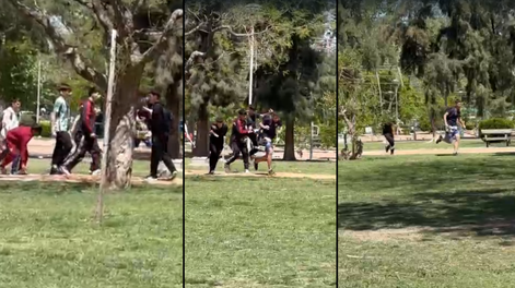 Comía un pancho y recibió un piedrazo en su cabeza de la nada: mejora el chico de 15 años agredido