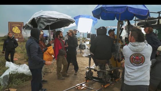 Rodaje de la película El pingüino y el pescador, una coproducción de Frontera+ y una productora de Hollywood, que distribuirá Universal y se estrena en agosto