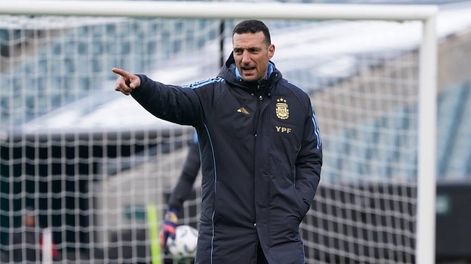Los Andes | Lionel Scaloni prepara el 11 para el inicio de la Copa América (AFA)