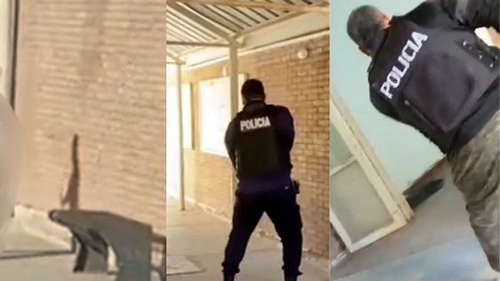 Video: una nena se atrincheró con un arma y disparó dos veces en una escuela de La Paz