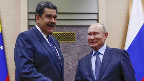 Los Andes | Relaciones. Maduro y Putin  (AP/Archivo)