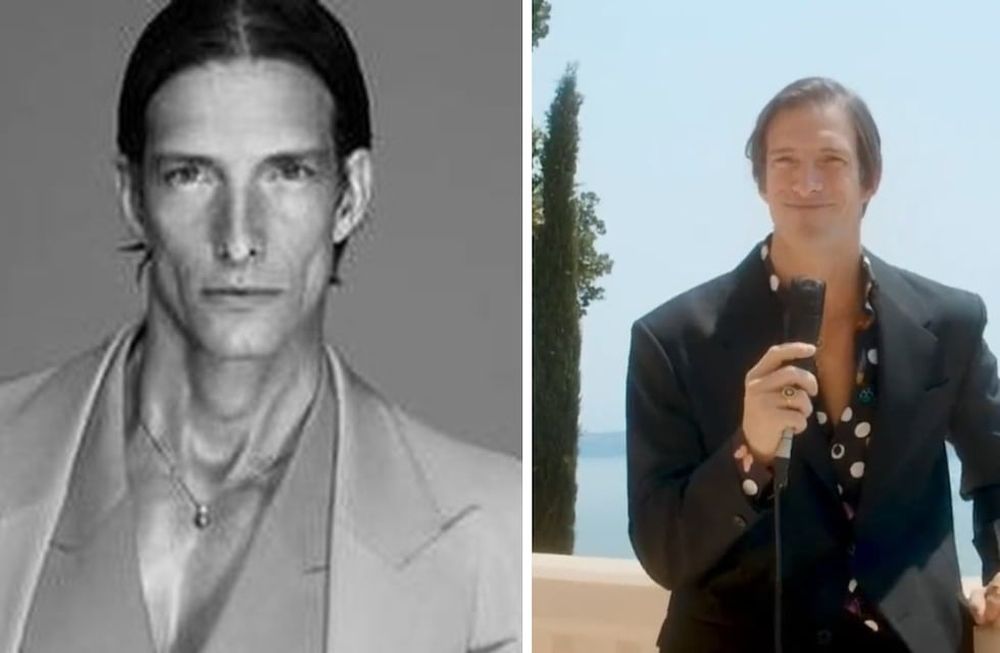 Iván de Pineda para Versace.