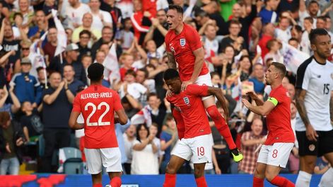 Inglaterra fue mucho más que Costa Rica en Leeds