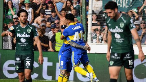 Boca le ganó a Sarmiento y es cada vez más lider. / Gentileza.
