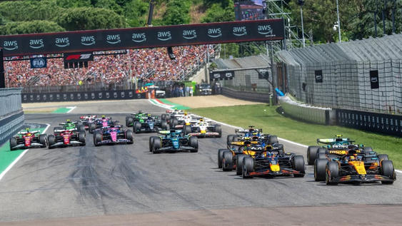 El Circuito de Imola en el último Gran Premio de Emilia-Romaña de F1 que ganó Max Verstappen. Foto: Gentileza @autodromoimola