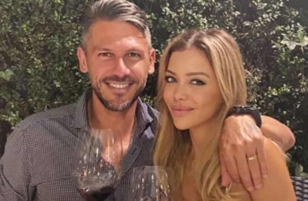 Evangelina Anderson y Martín Demichelis