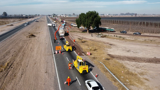 Histórico día en el Acceso Este: comenzaron los cortes totales y estas son las colectoras