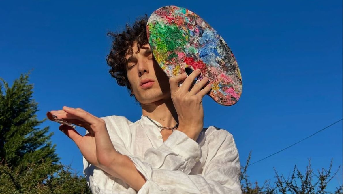 Arte por la paz: cierra la muestra y el nieto de Spinetta pintará en vivo